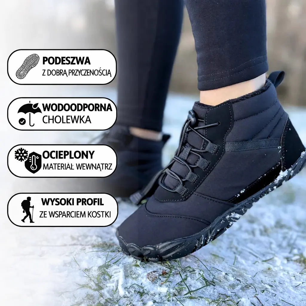 Tundra buty Barefoot  | Antypoślizgowe i eliminują ból (Unisex) Rootstep PL
