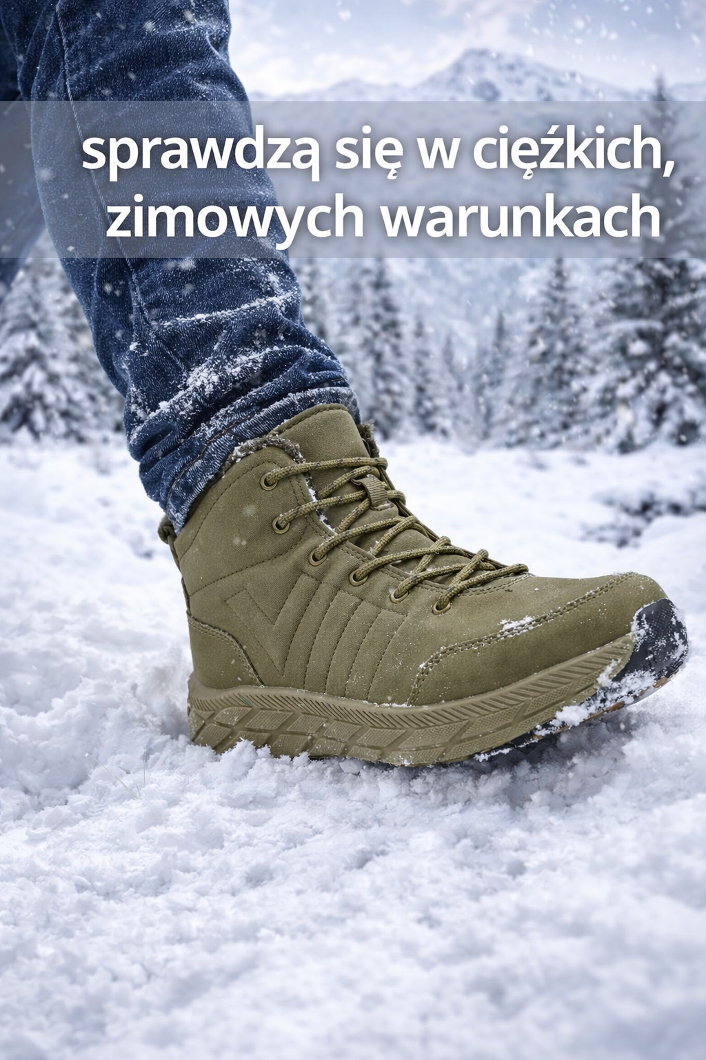 Ortostep Barefoot - Antypoślizgowe Śniegowce Ortopedyczne (Unisex)