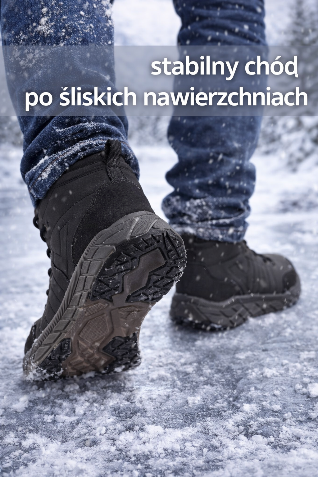 Ortostep Barefoot - Antypoślizgowe Śniegowce Ortopedyczne (Unisex)