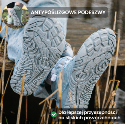 NordStep Barefoot — Zimowe buty barefoot antypoślizgowe i wodoodporne (Unisex)