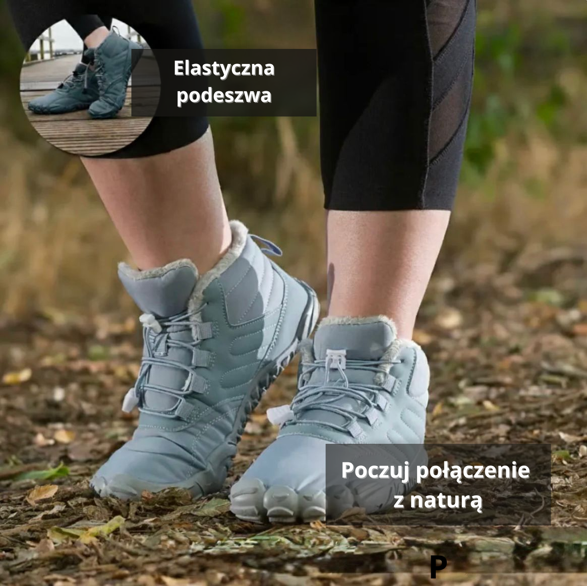 NordStep Barefoot — Zimowe buty barefoot antypoślizgowe i wodoodporne (Unisex)