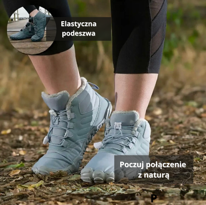 NordStep Barefoot — Zimowe buty barefoot antypoślizgowe i wodoodporne (Unisex)