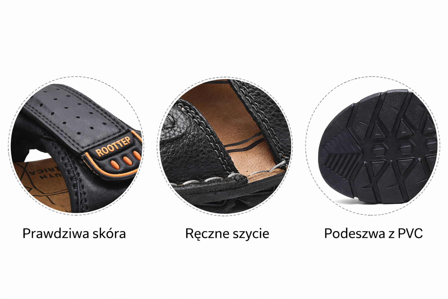 Rootstep TrailFlex I Ultralekkie sandały trekkingowe z ergonomiczną wkładką (Unisex)