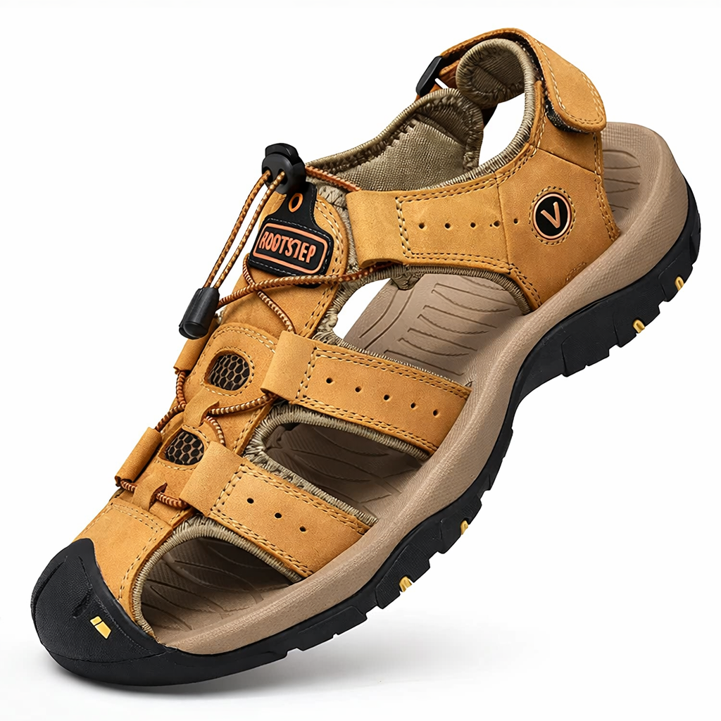 Rootstep Explorer I Ultralekkie sandały barefoot z ergonomiczną wkładką, które łagodzą ból stóp. (Unisex)