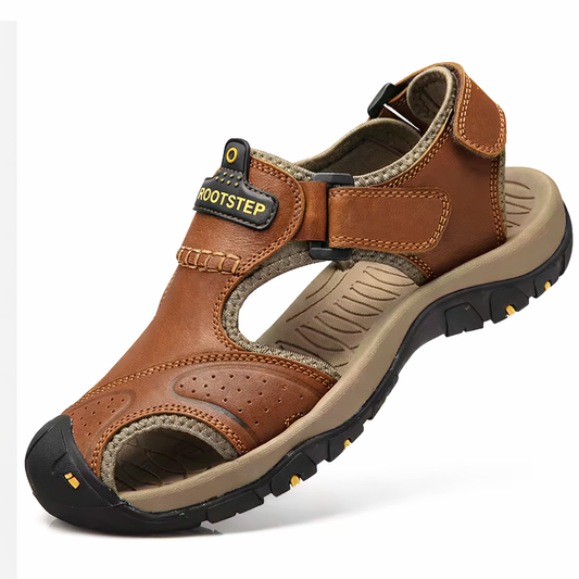 Rootstep Terra I Ultralekkie sandały barefoot z ergonomiczną wkładką, które łagodzą ból stóp. (Unisex)